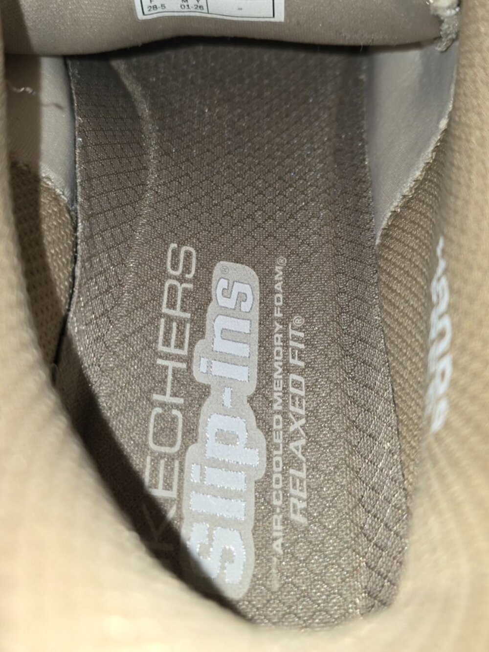 Skechers Slip-Ins Zirrus Womens Size 9 Tan Hands Free Water Repellent Sneakers - Picture 6 of 9